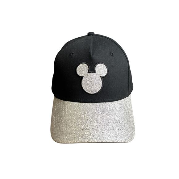 Disney Mickey Mouse Cap Hat Adjustable Women's Black Embroidered Florida 6303 - Picture 1 of 9